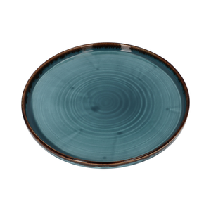 Talerz płytki okrągły z rantem ø 260 mm | DUDSON, Harvest Blue