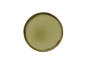 Talerz płytki okrągły z rantem ø 260 mm | DUDSON, Harvest Green