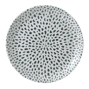 Talerz płytki okrągły ø 288 mm | DUDSON, Terrazzo Green
