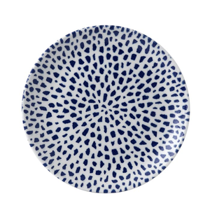 Talerz płytki okrągły ø 260 mm | DUDSON, Terrazzo Blue
