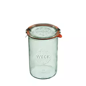 Słoik Sturz 1,05 l z pokrywą, uszczelką i 2 zapinkami, opakowanie 6 sztuk | WECK, WE-782-100PUZ