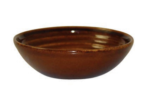 Miska 140 ml | CHURCHILL, Bit On The Side Ripple Cinnamon