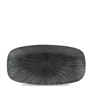 Półmisek prostokątny 298x153 mm | CHURCHILL, Studio Prints Agano Black