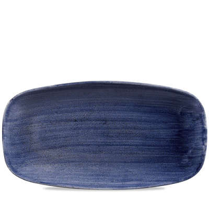 Półmisek prostokątny 298x153 mm | CHURCHILL, Stonecast Patina Cobalt Blue