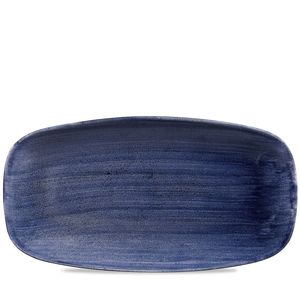 Półmisek prostokątny 298x153 mm | CHURCHILL, Stonecast Patina Cobalt Blue