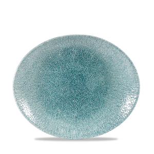 Półmisek owalny 270x229 mm | CHURCHILL, Studio Prints Raku Jade Green