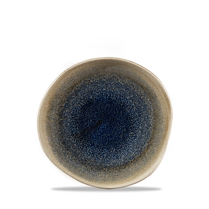 Talerz płytki o organicznym kształcie ø 186 mm | CHURCHILL, Stonecast Aqueous Bayou