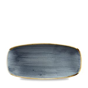 Półmisek prostokątny 269x127 mm | CHURCHILL, Stonecast Blueberry