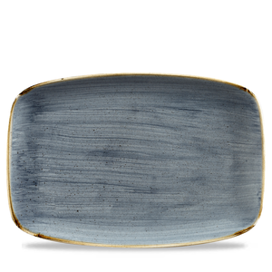 Półmisek prostokątny 355x245 mm | CHURCHILL, Stonecast Blueberry