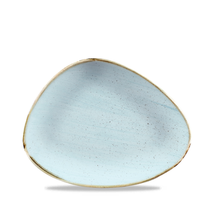 Półmisek trójkątny 265x205 mm | CHURCHILL, Stonecast Duck Egg