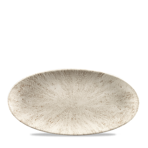 Półmisek owalny ø 299x150 mm | CHURCHILL, Studio Prints Stone Agate Grey