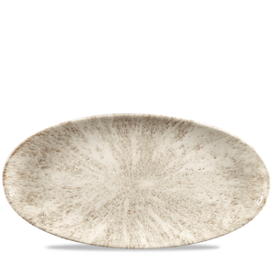 Półmisek owalny ø 347x173 mm | CHURCHILL, Studio Prints Stone Agate Grey
