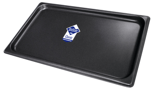 Pojemnik gastronomiczny GN 1/1, 530x325x20 mm, teflon płaski, czarny | REDFOX, GN-1/1 TP