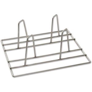 Ruszt do kurczaków, 530x325x130 mm, inox | REDFOX, GRK-1/1