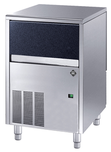 Kostkarka do lodu 38 kg/24 h, 0,37 kW, chłodzenie powietrzem, 500x580x820 mm, inox | RMGASTRO, IMC-3316A