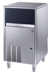 Kostkarka do lodu 48 kg/24 h, 0,5 kW, chłodzenie powietrzem, 500x580x930 mm, inox | RMGASTRO, IMC-4625A