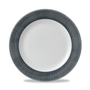 Talerz płytki okrągły z szerokim rantem ø 261 mm | CHURCHILL, Bamboo Mist