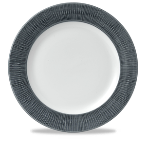 Talerz płytki okrągły z szerokim rantem ø 305 mm | CHURCHILL, Bamboo Mist