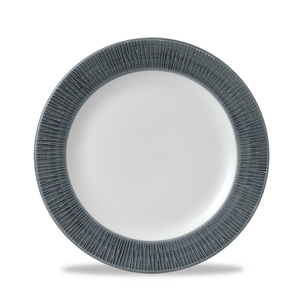 Talerz płytki okrągły z szerokim rantem ø 234 mm | CHURCHILL, Bamboo Mist