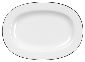 Półmisek owalny ø 330 mm | CHURCHILL, Mono Banded