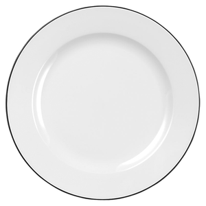 Talerz płytki okrągły ø 284 mm | CHURCHILL, Mono Banded