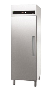 Szafa chłodnicza galwanizowana 1-drzwiowa, lewy zawias GN 2/1, 700 l, 693x826x2008 mm | ASBER, ECP-G-701 HC L