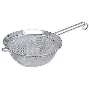 Sitko z rączką ze stali nierdzewnej, 1 l, o średnicy 180 mm | CONTACTO, 3130/180