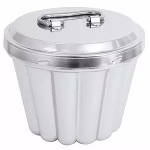 Forma ze stali nierdzewnej do babki/ budyniu z pokrywką 1,2 l | CONTACTO, 871/140