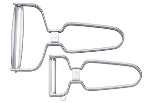 Obieraczka ze stali nierdzewnej, o długości 150 mm | CONTACTO, 1073/009