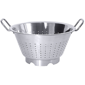 Wanna przecedzakowa ze stali nierdzewnej, 6 l, o średnicy 320 mm | CONTACTO, 1112/320
