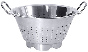 Wanna przecedzakowa ze stali nierdzewnej, 9 l, o średnicy 360 mm | CONTACTO, 1112/360