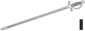 Szpila do szaszłyków ze stali nierdzewnej, o długości  270 mm, 3 sztuki | CONTACTO, 1155/270