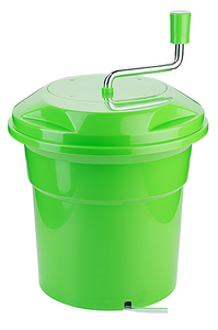 Wirówka do sałaty z polipropylenu, 10 l, o średnicy 320 mm | CONTACTO, 1343/015