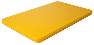 Deska do krojenia HACCP 530x325x25 mm, żółta | CONTACTO, 1524/532