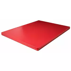 Deska do krojenia HACCP 610x460x25 mm, czerwona | CONTACTO, 1524/619