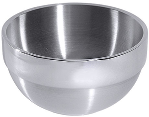 Miska termoizolacyjna ze stali nierdzewnej, 1,5 l, o średnicy 175 mm | CONTACTO, 2626/175