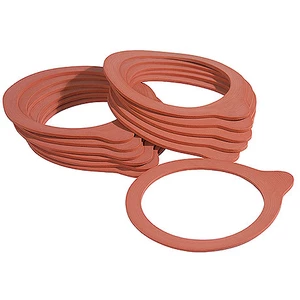 Uszczelki do słoików Weck, komplet 10 szt. | CONTACTO, 2707/960