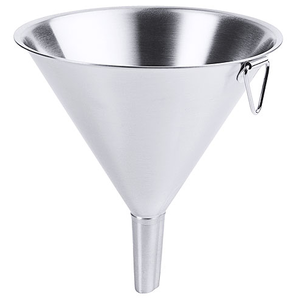 Lejek ze stali nierdzewnej z rączką, 0,25 l, o średnicy 110 mm | CONTACTO, 5420/120