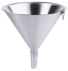 Lejek ze stali nierdzewnej z rączką, 1 l, o średnicy 190 mm | CONTACTO, 5420/200