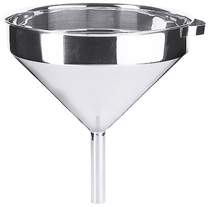 Lejek ze stali nierdzewnej z rączką i uchwytem do zawieszenia, 6 l, o średnicy 300 mm | CONTACTO, 5421/300