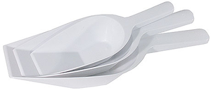 Szufelka z polipropylenu 0,5 l, 190x110 mm | CONTACTO, 5855/300