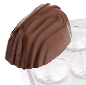 Forma z poliwęglanu do czekoladek, kłoda | CONTACTO, 6751/001