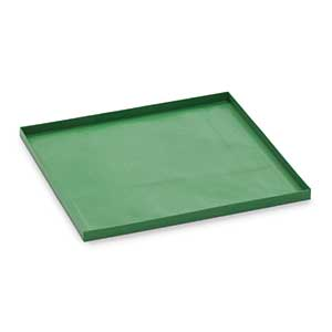 Koszyk do pieczenia 279x279x13 mm, zielony | MERRYCHEF, 32Z4093