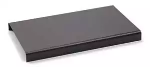 Tylny panel do pieca 591x355x50, czarny | MERRYCHEF, SB248