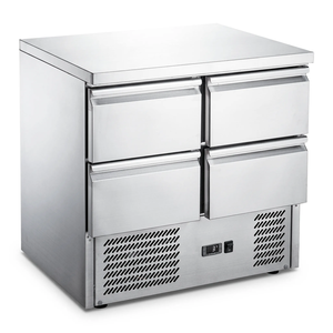 Stół chłodniczy z 4 szufladami 220 l, 900x700x876 mm | TECHNICA, Cold Line