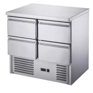 Stół chłodniczy z 4 szufladami 220 l, 900x700x876 mm | TECHNICA, Cold Line