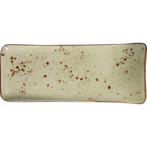Talerz serwingowy 215x180 mm, oliwkowy | FINE DINE, Olive