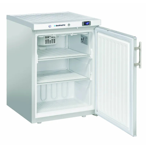 Chłodziarka barowa jednodrzwiowa, podblatowa, 200 l, 56 W, 230V, srebrna | BARMATIC, Mistral