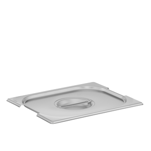 Pokrywa GN 1/2 z wycięciem na uchwyty ze stali nierdzewnej | TECHNICA, Cold Line