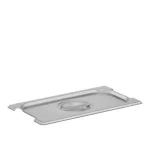 Pokrywa GN 1/3 z wycięciem na uchwyty ze stali nierdzewnej | TECHNICA, Cold Line